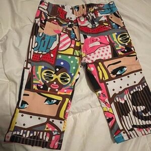 Diva Behavior Faces Pants Size 2T